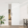 Drzwi przesuwne ORKDAL Biały 83 x 232 cm Lite drewno sosnowe