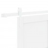 Drzwi przesuwne ORKDAL Biały 83 x 232 cm Lite drewno sosnowe