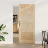 Drzwi przesuwne ORKDAL Naturalne i białe 86 x 211 cm