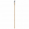 Drzwi przesuwne ORKDAL Naturalny i czarny 83 x 202 cm