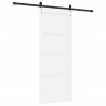 Drzwi przesuwne ORKDAL biały i czarny 83 x 202 cm