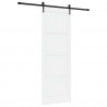 Drzwi przesuwne ORKDAL biały i czarny 83 x 232 cm