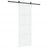 Drzwi przesuwne ORKDAL biały i czarny 83 x 232 cm