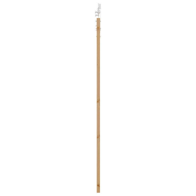 Drzwi przesuwne ORKDAL Naturalne i białe 83 x 202 cm