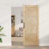 Drzwi przesuwne ORKDAL Naturalne i białe 83 x 211 cm