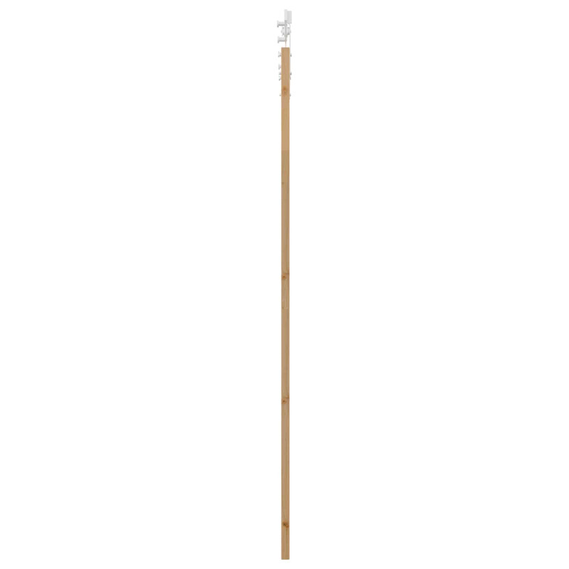 Drzwi przesuwne ORKDAL Naturalne i białe 83 x 232 cm