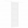 Drzwi przesuwne ORKDAL Biały 83 x 232 cm Lite drewno sosnowe