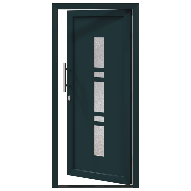 Drzwi Frontowe antracytowy 98 x 200 cm PVC