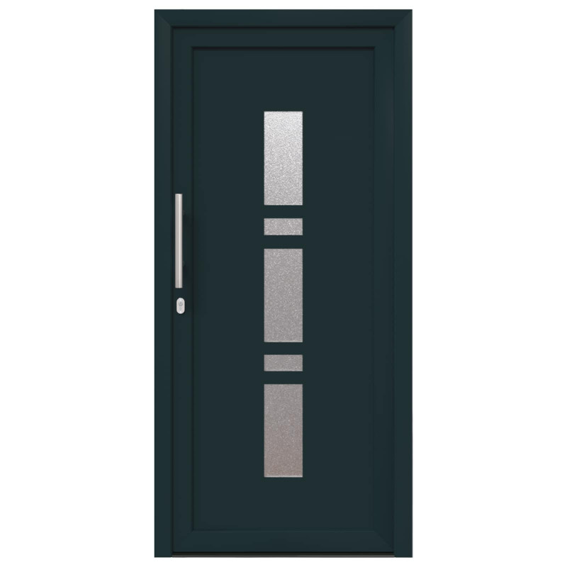 Drzwi Frontowe antracytowy 98 x 208 cm PVC