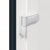 Drzwi Frontowe antracytowy 98 x 208 cm PVC