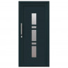 Drzwi Frontowe antracytowy 108 x 208 cm PVC