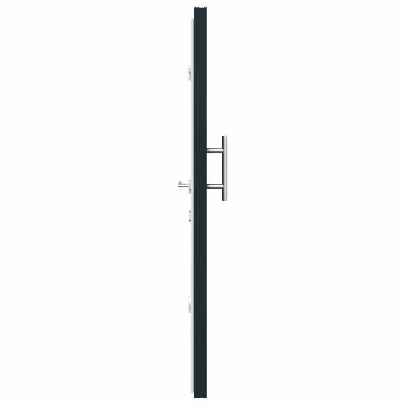 Drzwi Frontowe antracytowy 108 x 208 cm PVC