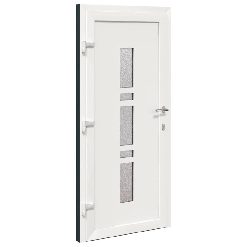 Drzwi Frontowe antracytowy 108 x 208 cm PVC