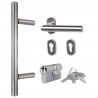 Drzwi Frontowe antracytowy 108 x 208 cm PVC