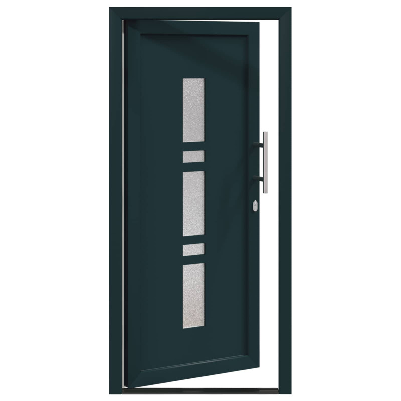 Drzwi Frontowe antracytowy 88 x 200 cm PVC