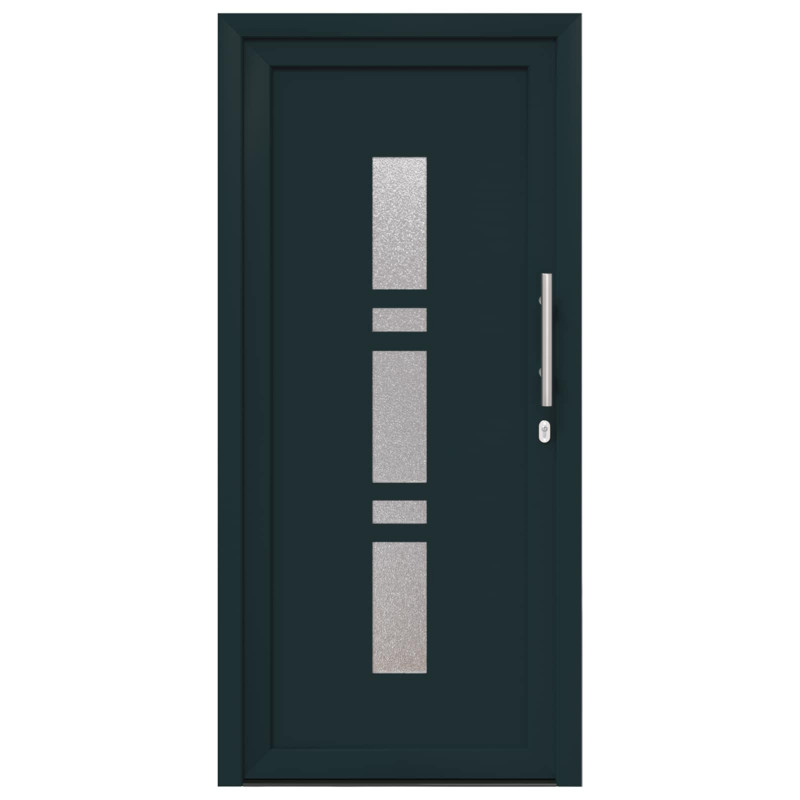 Drzwi Frontowe antracytowy 98 x 200 cm PVC