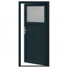 Drzwi Wejściowe Boczne antracytowy 88 x 198 cm PVC