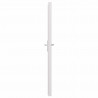 Drzwi Wejściowe Boczne antracytowy 88 x 198 cm PVC