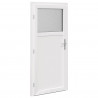 Drzwi Wejściowe Boczne antracytowy 88 x 198 cm PVC