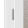 Drzwi Wejściowe Boczne antracytowy 88 x 198 cm PVC