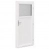 Drzwi Wejściowe Boczne antracytowy 88 x 198 cm PVC