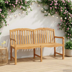 Ręcznie rzeźbiona ławka różana naturalny 150 x 60,5 x 95 cm