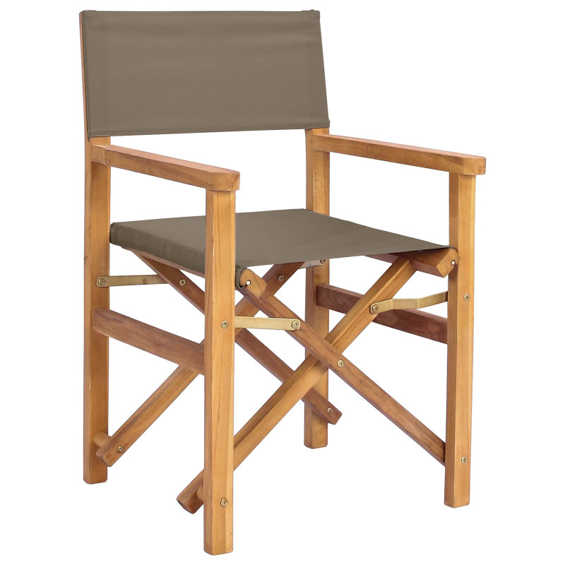 Krzesło jadalniane Brązowy i taupe 56 x 54 x 87 cm