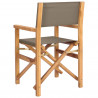Krzesło jadalniane 56 x 54 x 87 cm 100% Poliester, solidny teak