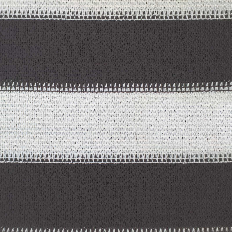 Żagiel przeciwsłoneczny Antracytowy i biały 4 x 5 m HDPE