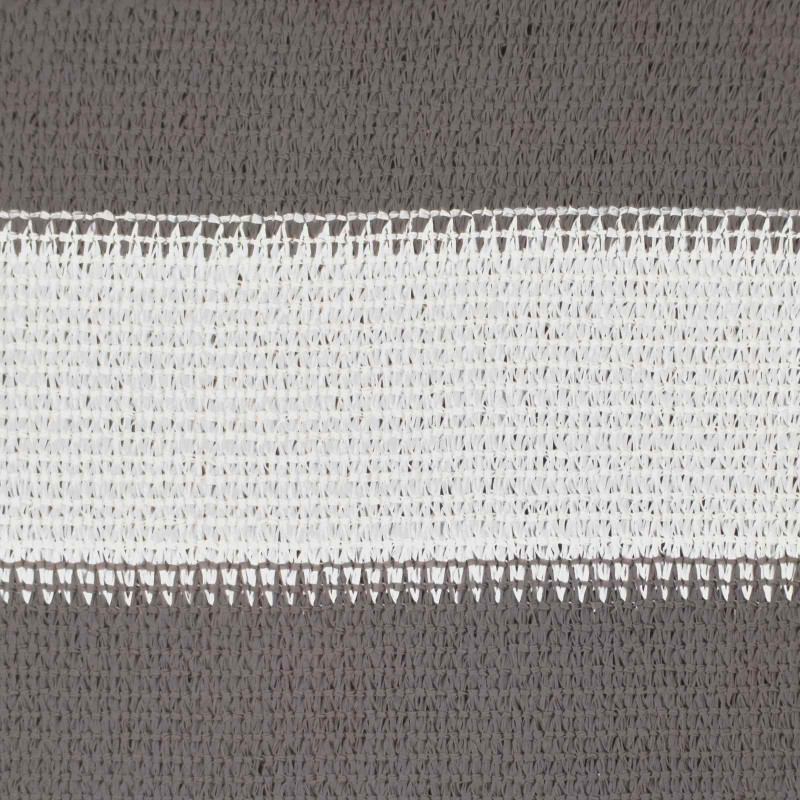 Żagiel przeciwsłoneczny Jasnoszary i biały. 2 x 4,5 m HDPE