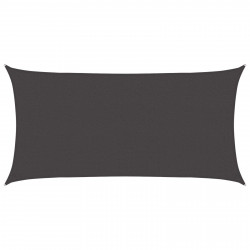 Żagiel przeciwsłoneczny antracytowy 2,5 x 6 m HDPE