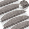 Samoprzylepne maty na schody 15 pcs Szary 80 x 24,5 x 3,5 cm