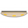 Samoprzylepne maty na schody 15 pcs Szary 80 x 24,5 x 3,5 cm