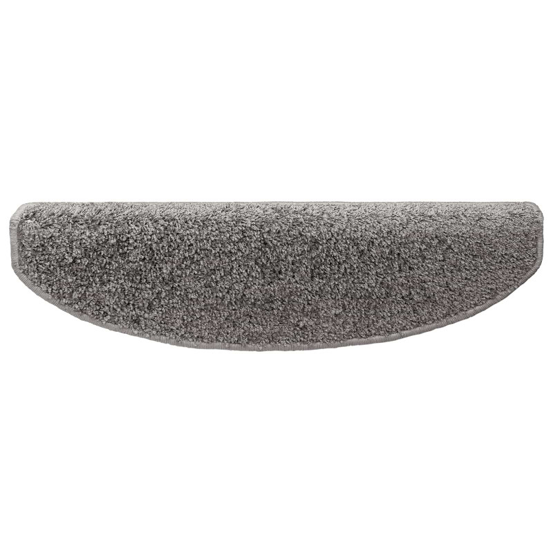 Samoprzylepne maty na schody 15 pcs Szary 80 x 24,5 x 3,5 cm