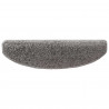 Samoprzylepne maty na schody 15 pcs Szary 80 x 24,5 x 3,5 cm