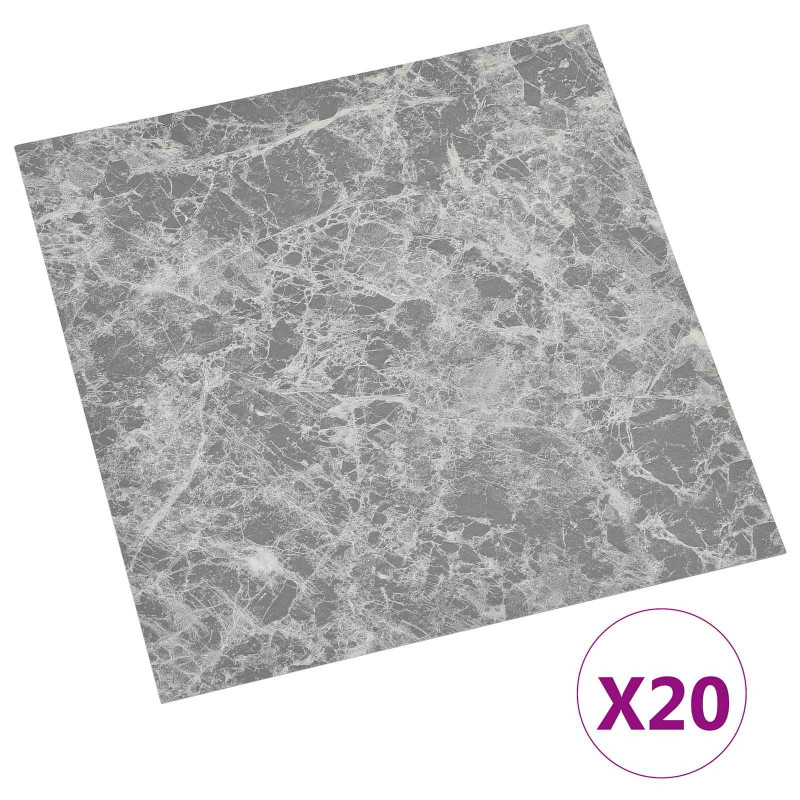 Samoprzylepne Deski Podłogowe 30,5 x 30,5 cm 20 pcs PVC
