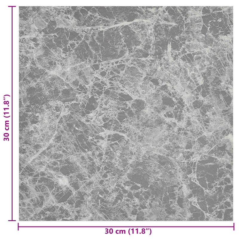 Samoprzylepne Deski Podłogowe 30,5 x 30,5 cm 20 pcs PVC
