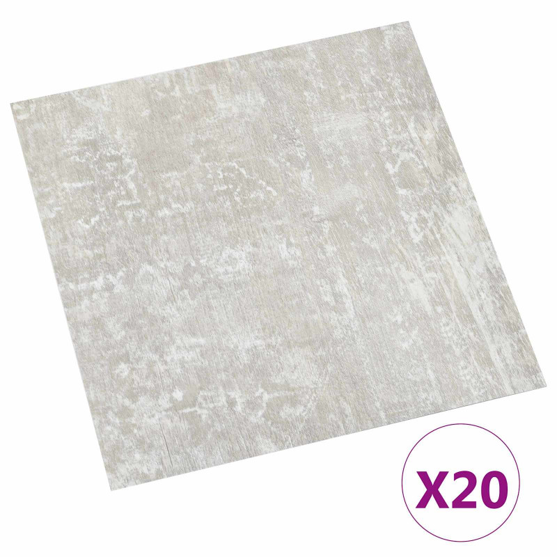 Samoprzylepne Deski Podłogowe 30,5 x 30,5 cm 20 pcs PVC
