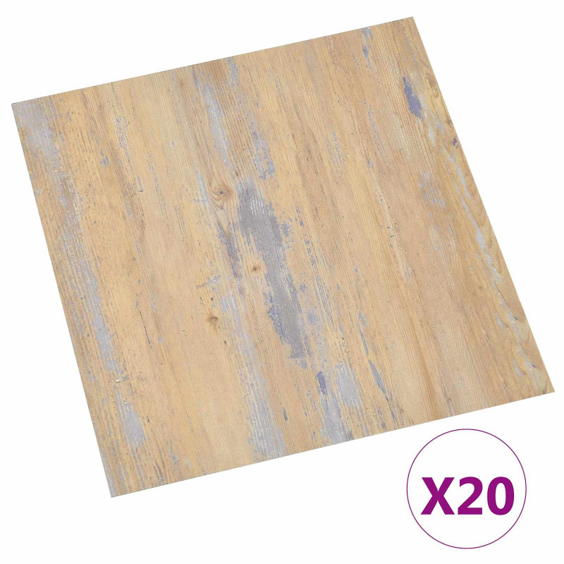 Samoprzylepne Deski Podłogowe 30,5 x 30,5 cm 20 pcs PVC