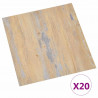 Samoprzylepne Deski Podłogowe 30,5 x 30,5 cm 20 pcs PVC