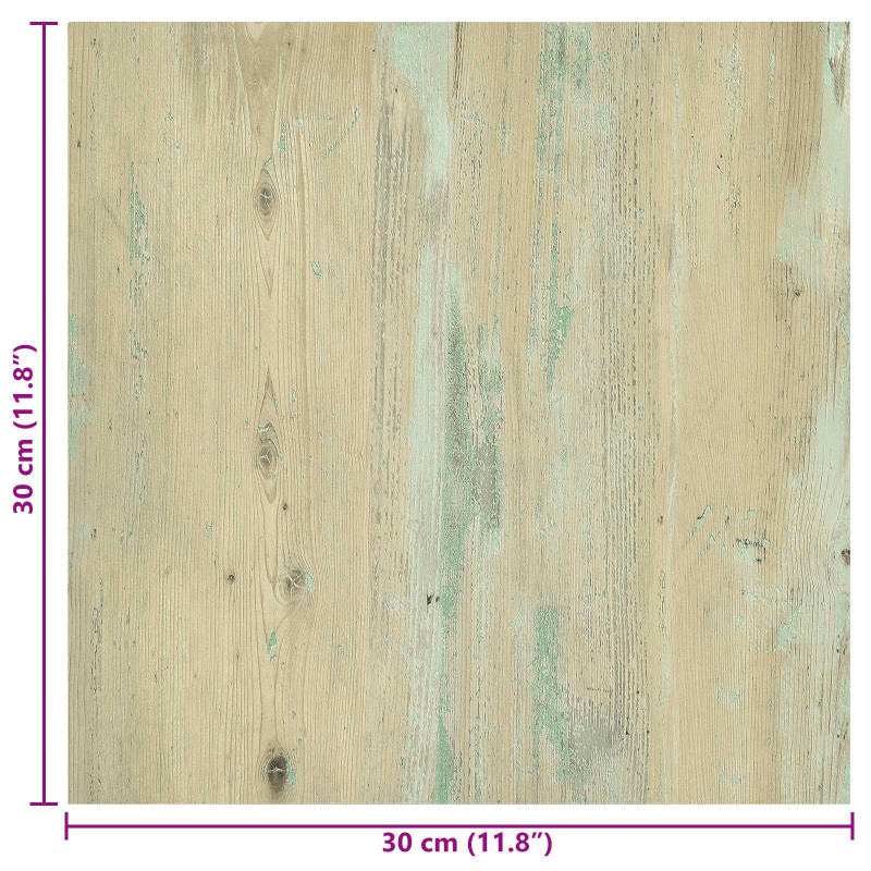 Samoprzylepne Deski Podłogowe 30,5 x 30,5 cm 20 pcs PVC