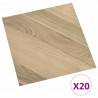 Samoprzylepne Deski Podłogowe 30,5 x 30,5 cm 20 pcs PVC