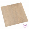 Samoprzylepne Deski Podłogowe 30,5 x 30,5 cm 20 pcs PVC