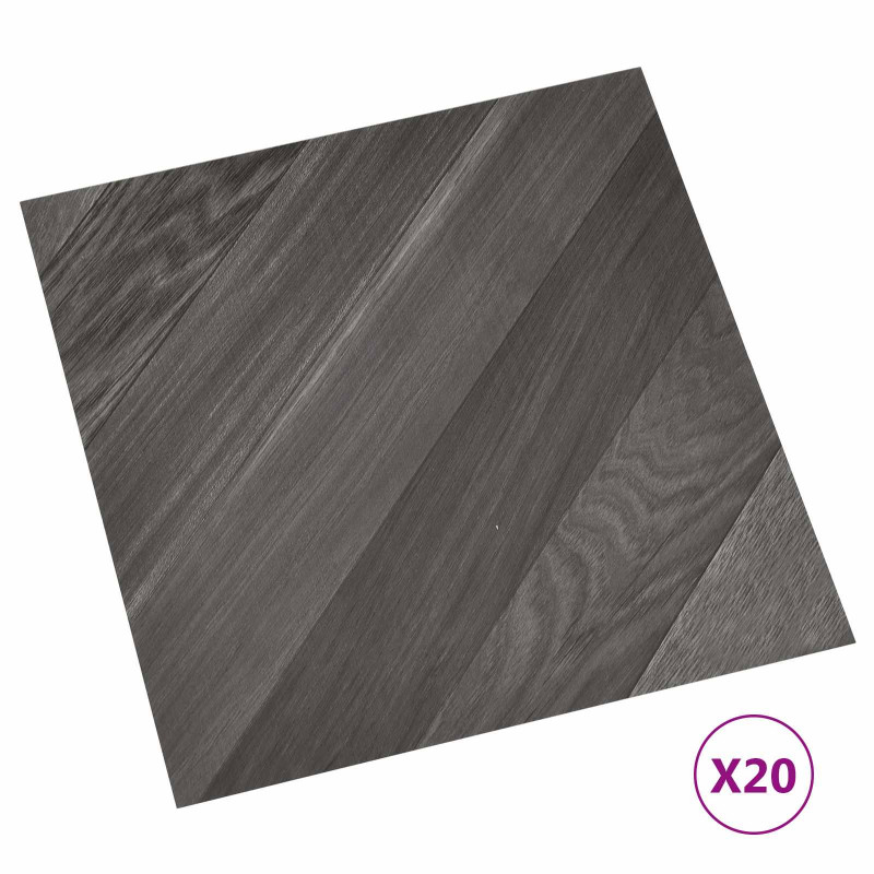 Samoprzylepne Deski Podłogowe 30,5 x 30,5 cm 20 pcs PVC