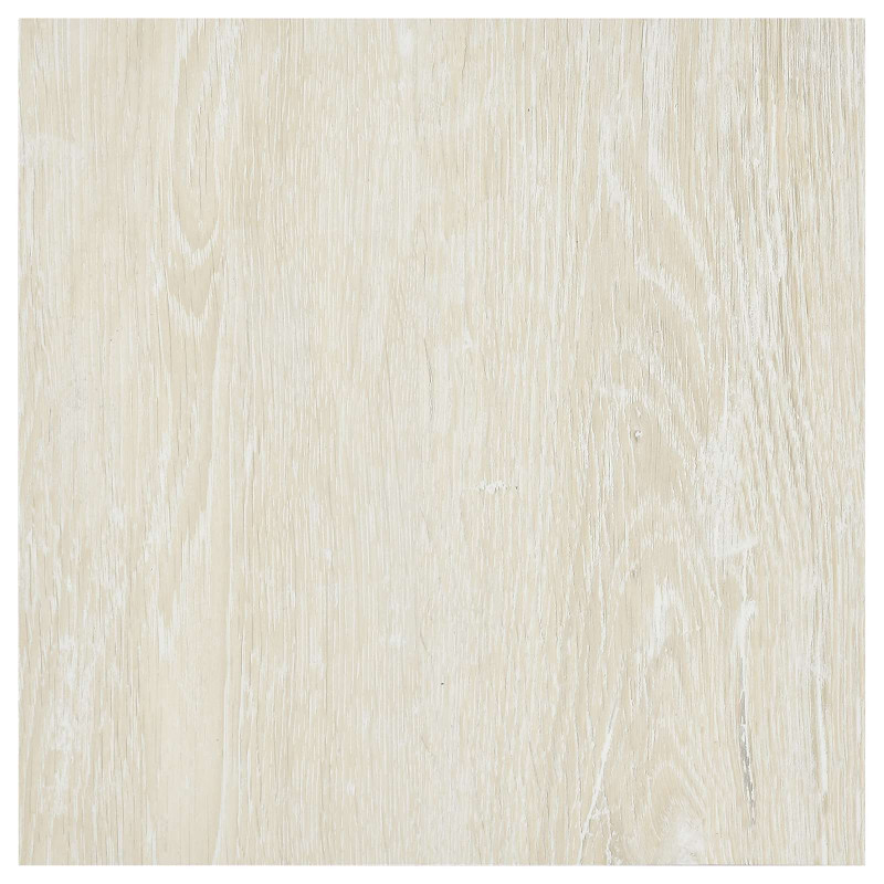 Samoprzylepne Deski Podłogowe 30,5 x 30,5 cm 20 pcs PVC kremowy