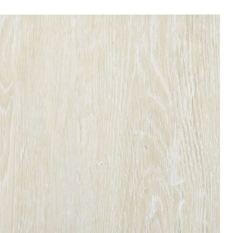 Samoprzylepne Deski Podłogowe 30,5 x 30,5 cm 20 pcs PVC kremowy