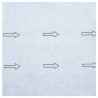 Samoprzylepne Deski Podłogowe 30,5 x 30,5 cm 20 pcs PVC kremowy