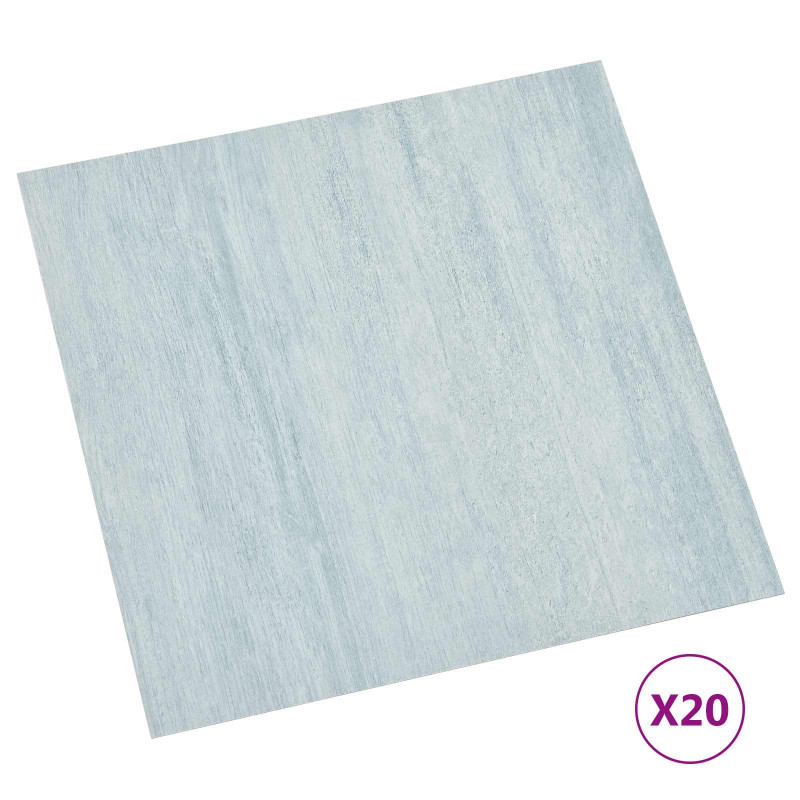 Samoprzylepne Deski Podłogowe 30,5 x 30,5 cm 20 pcs PVC zielony