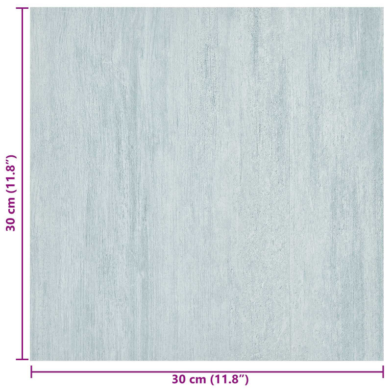 Samoprzylepne Deski Podłogowe 30,5 x 30,5 cm 20 pcs PVC zielony