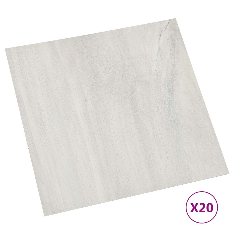 Samoprzylepne Deski Podłogowe 30,5 x 30,5 cm 20 pcs PVC